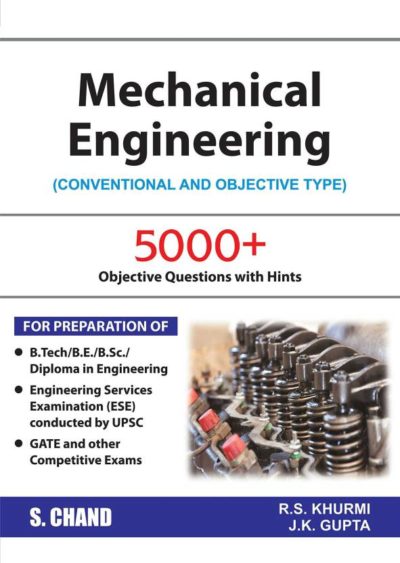 Mechanical Enginnering, S chand books